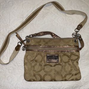 Coach cross body purse